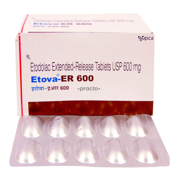 Etova 600mg Tablet ER 