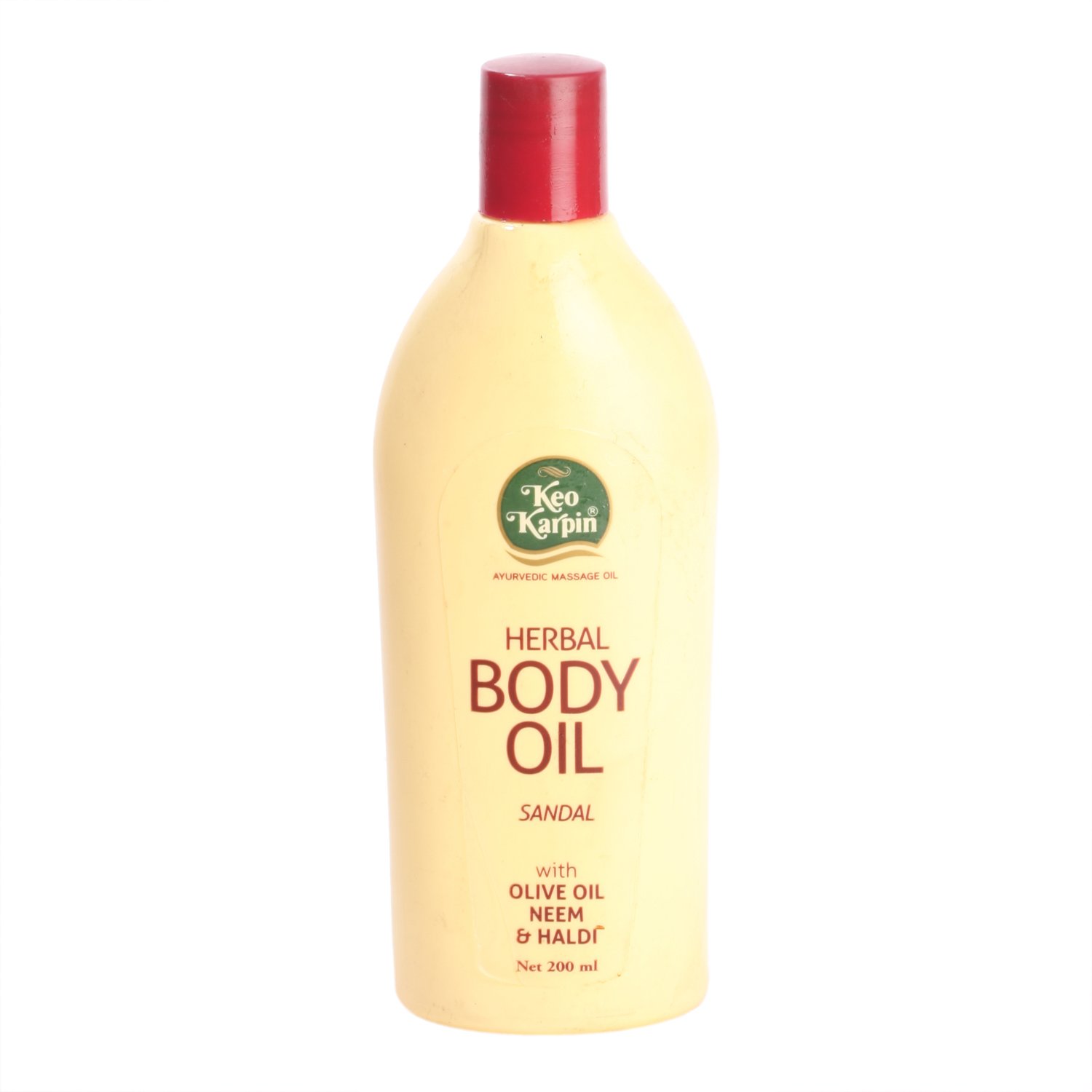 Keo Karpin Herbal Body Oil Sandal 200ml