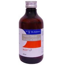 K Cit 334mg/1100mg Oral Solution 200ml