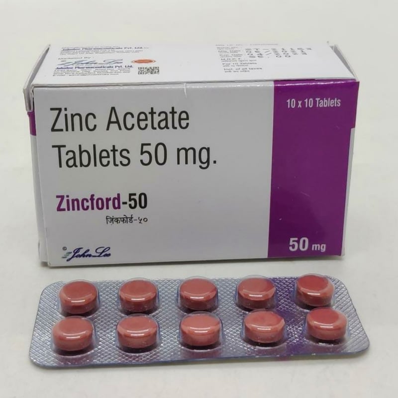 ZINCFORD 50MG TABLET 10s