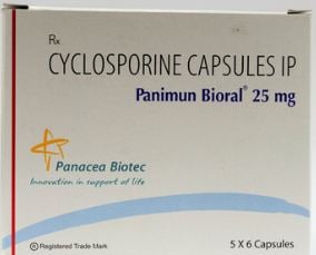 Panimun Bioral 25mg Capsule 6s