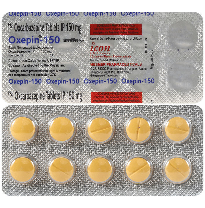 Oxepin 150mg Tablet 10s