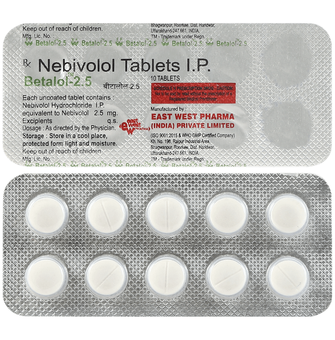 Betalol 2.5mg Tablet