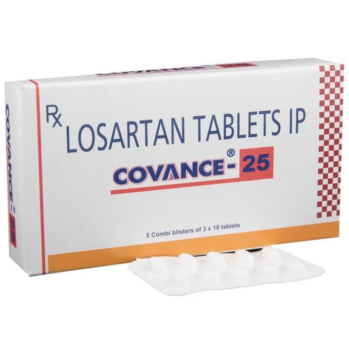 Covance 25mg Tablet 10s