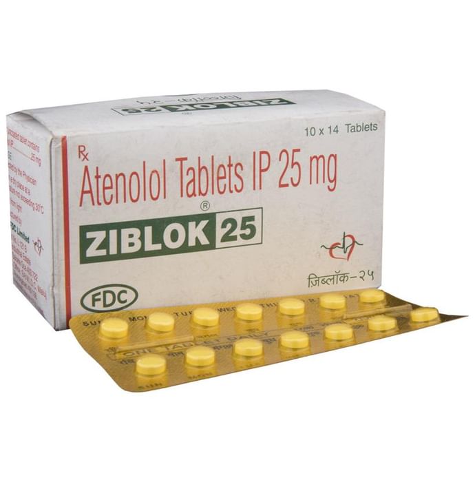 जिब्लोक 25mg गोली 14 एस के बा