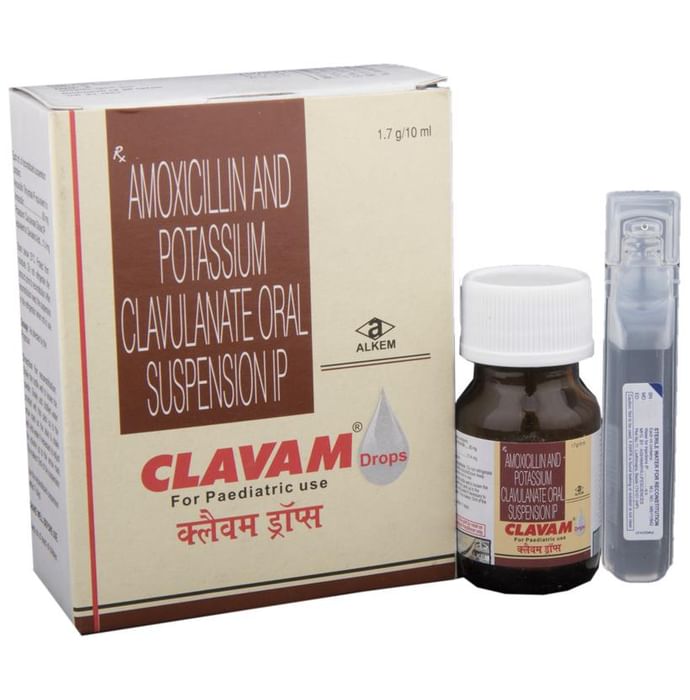 क्लैवम पीडियाट्रिक ओरल सस्पेंशन