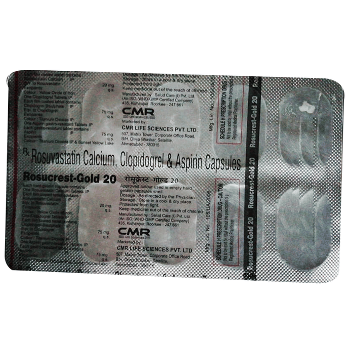 Rosucrest Gold 20 Capsule 10S