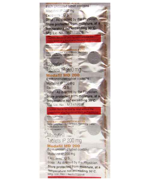 Modafil 200mg Tablet
