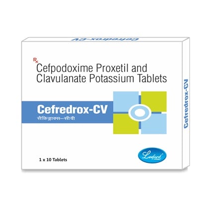 Cefredrox CV 200mg/125mg Tablet