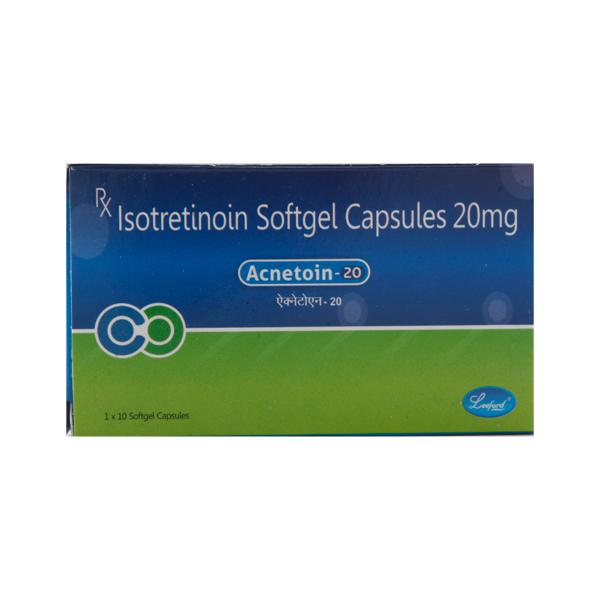 Acnetoin I20mg Soft Gelatin Capsule