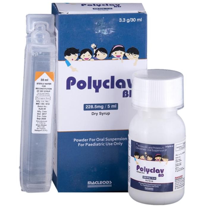 Polyclav BD 228.5mg Dry Syrup