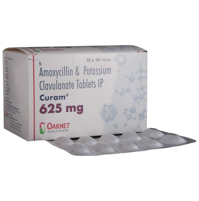 क्यूराम 625mg टैबलेट 10s के बा