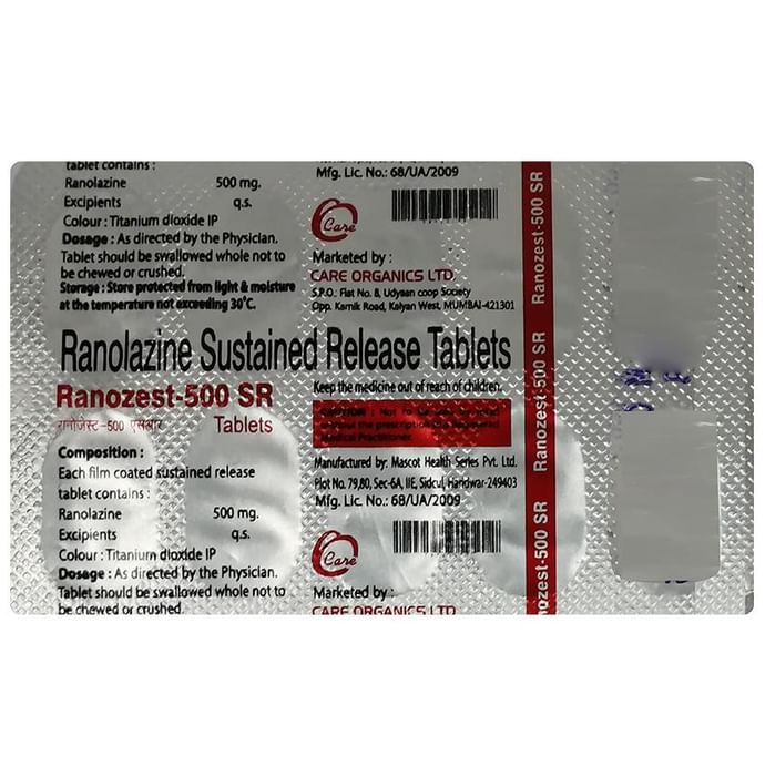 Ranozest 500 SR Tablet