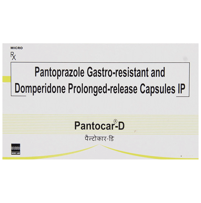 Pantocar D 30mg/40mg Capsule SR 10s