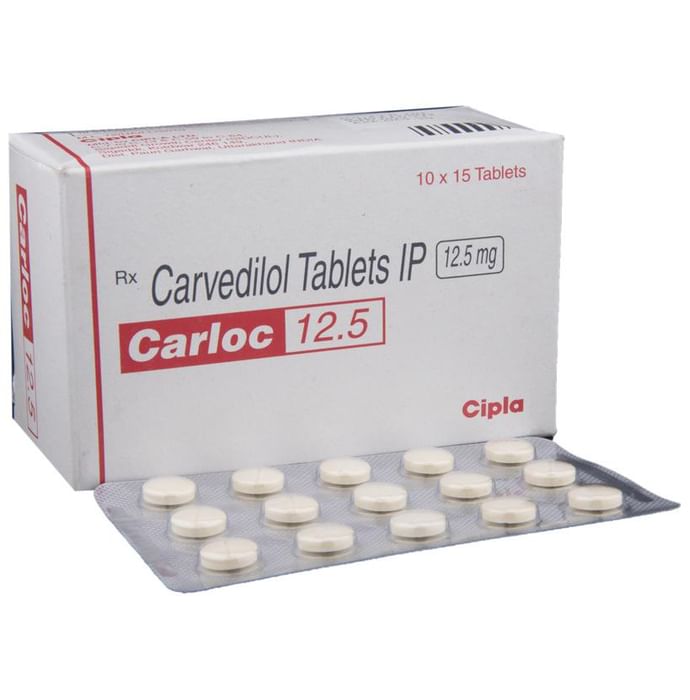 Carloc 12.5 Tablet 15s
