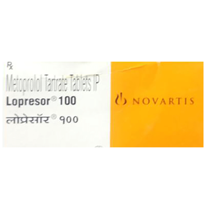 Lopresor 100mg Tablet