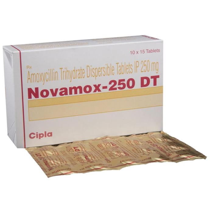 Novamox 250 DT Tablet 15s