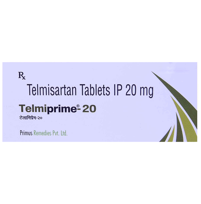 Telmiprime 20mg Tablet