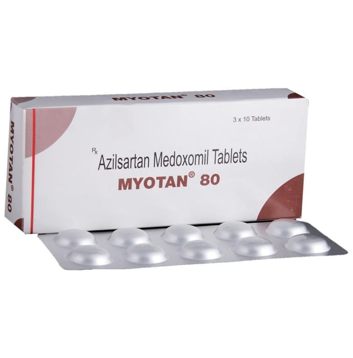 Myotan 80mg گولی 10s