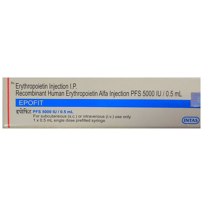 Epofit 5000IU Injection 1s