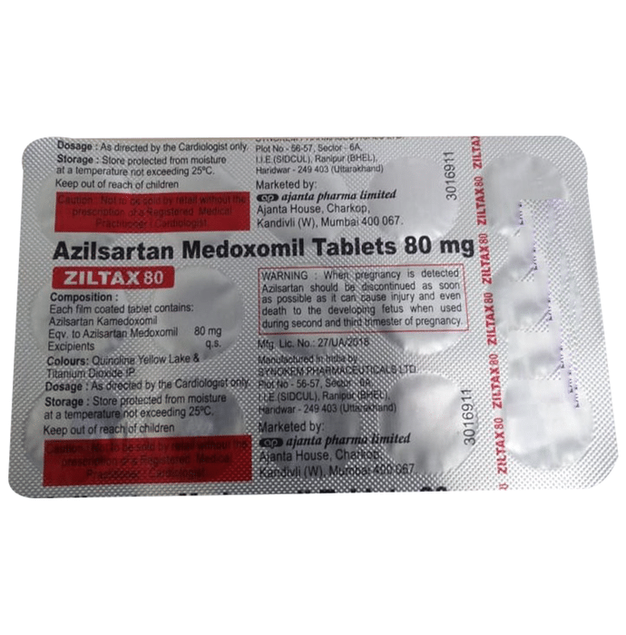 Ziltax 80 Tablet