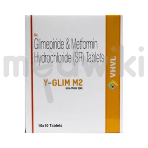 Y Glim M 2mg/500mg Tablet SR
