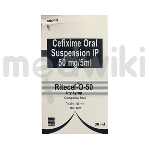 Ritecef-O 50 Dry Syrup