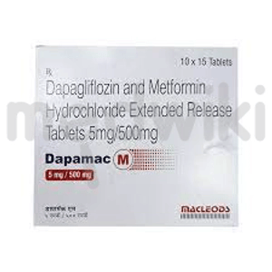 Dapamac M 5mg/500mg Tablet ER 15s