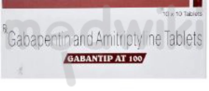 Gabantip AT 100mg/10mg Tablet 10s