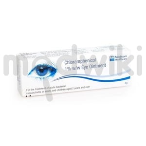Chloramphenicol 1% Eye Ointment 100s