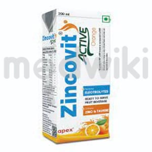 Zincovit Active Liquid Orange 200ml
