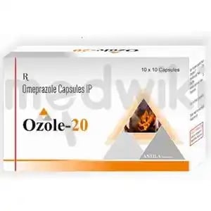 Ozole 20mg Capsule 20s