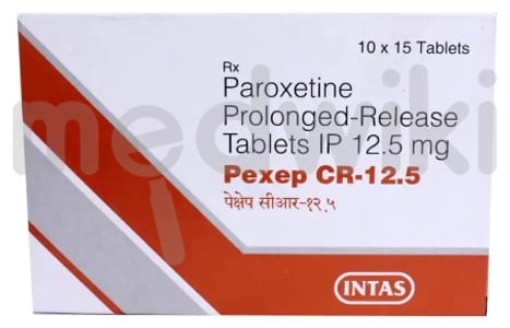 Pexep 12.5mg Tablet CR 15s