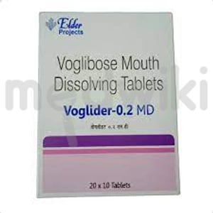 Voglider 0.2mg Tablet MD 10s