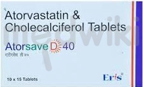 Atorsave D 40mg/1000IU Tablet 15s