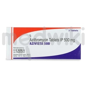 Azivista 500mg Tablet 3s