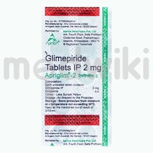 Apriglim 2mg Tablet 15s