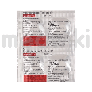 Mexate 15mg Tablet