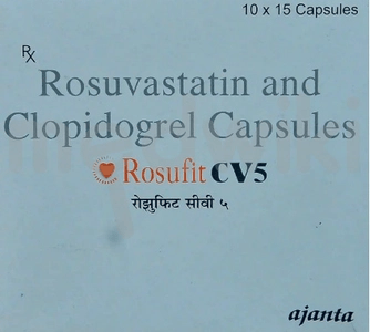 रोसूफिट सीवी 5 एमजी/75 एमजी कैप्सूल 15 एस