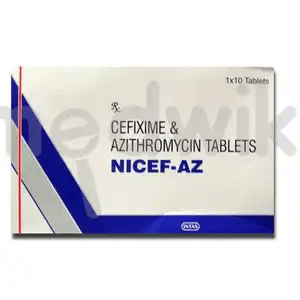 Nicef AZ 200mg/250mg Tablet 10s