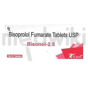 Bisonol 2.5 MG Tablet 10 S