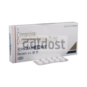 सिनजन 25mg टैबलेट डीटी 10s के बा