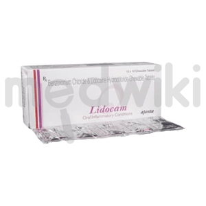 Lidocam Chewable Tablet