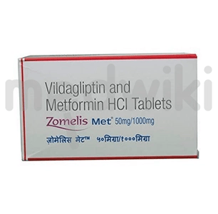 Zomelis Met 50mg/1000mg Tablet 15S
