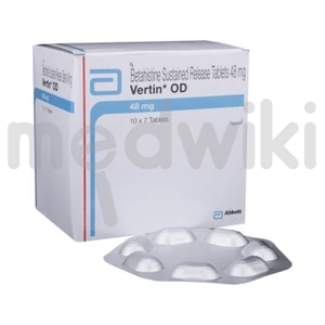 Vertin OD 48mg Tablet SR