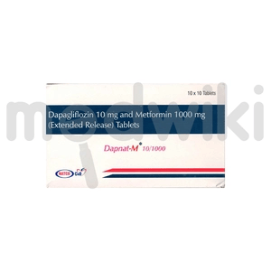 Dapnat M 10mg/1000mg Tablet 10s