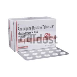 अमलोवास 2.5mg गोली 15s के बा