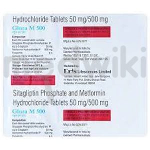 Glura M 500mg/100mg Tablet XR 15s