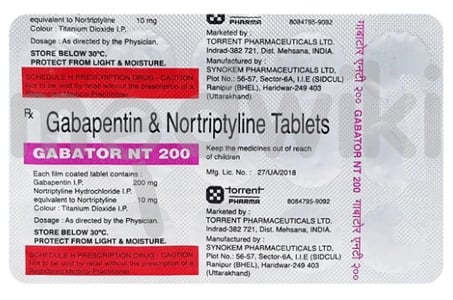 Gabator NT 200 Tablet 15s