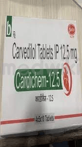 Cardichem 12.5mg Tablet